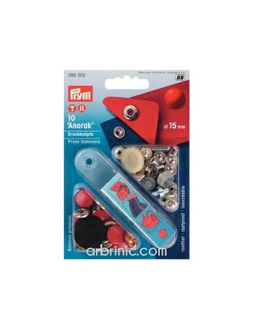 Boutons pression - Anorak...