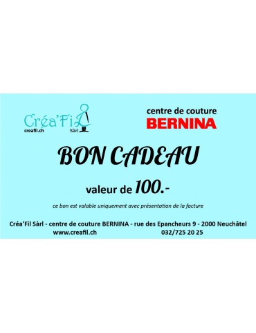 Bon Cadeau 100.-
