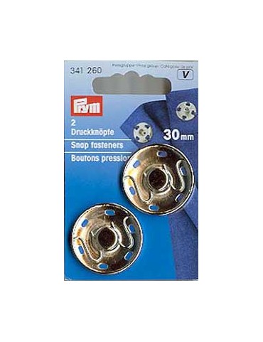 Boutons pressions métal -...