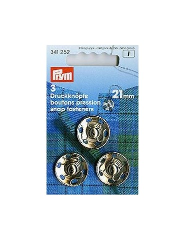 Boutons pressions métal -...