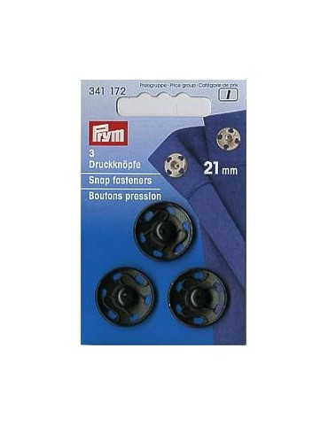 Boutons pressions métal -...