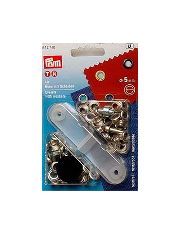 Oeillets avec rondelles -...