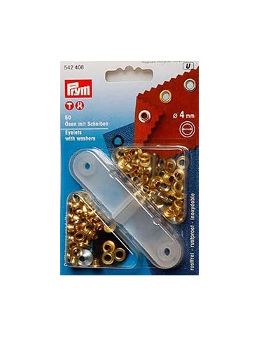 Oeillets avec rondelles -...