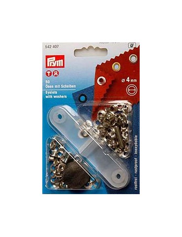 Oeillets avec rondelles -...