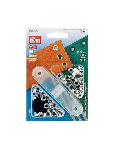 Oeillets - 4mm - argent