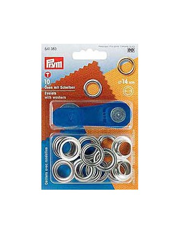 Oeillets avec rondelles -...