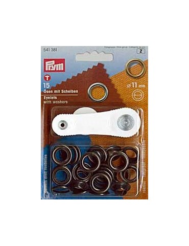 Oeillets avec rondelles -...