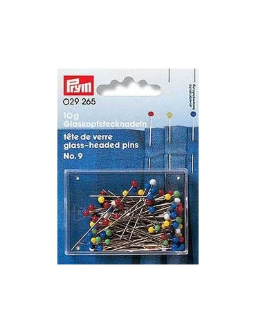 épingles tête de verre - 10g