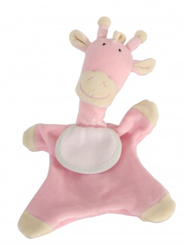 GN119 - Doudou - Girafe rose