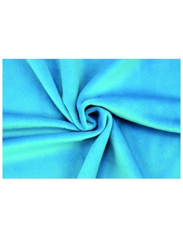 Tissu Peluche Shorty, col.Bleu