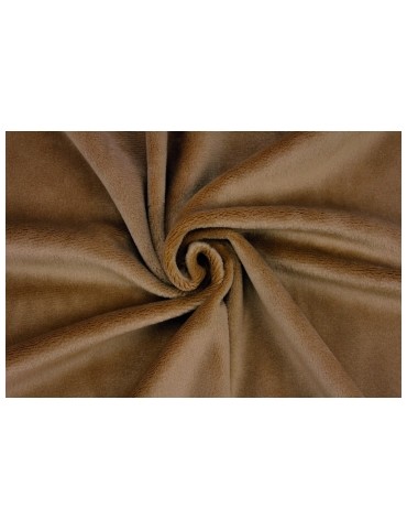 Tissu Peluche Shorty, col.Brun